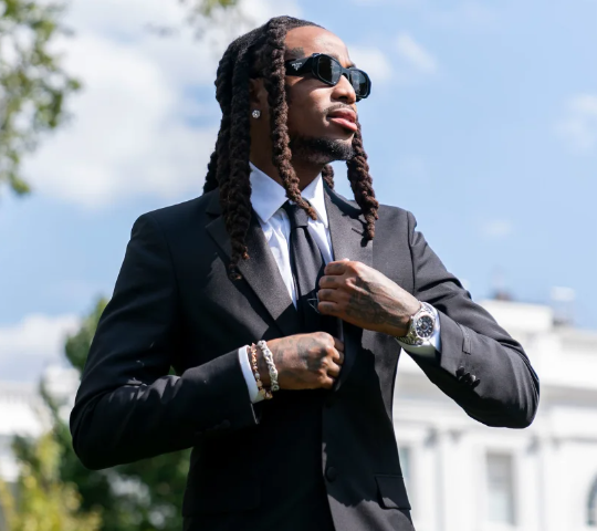 Quavo Hints at an Upcoming Mixtape after his White House Visit to Address Gun Violence