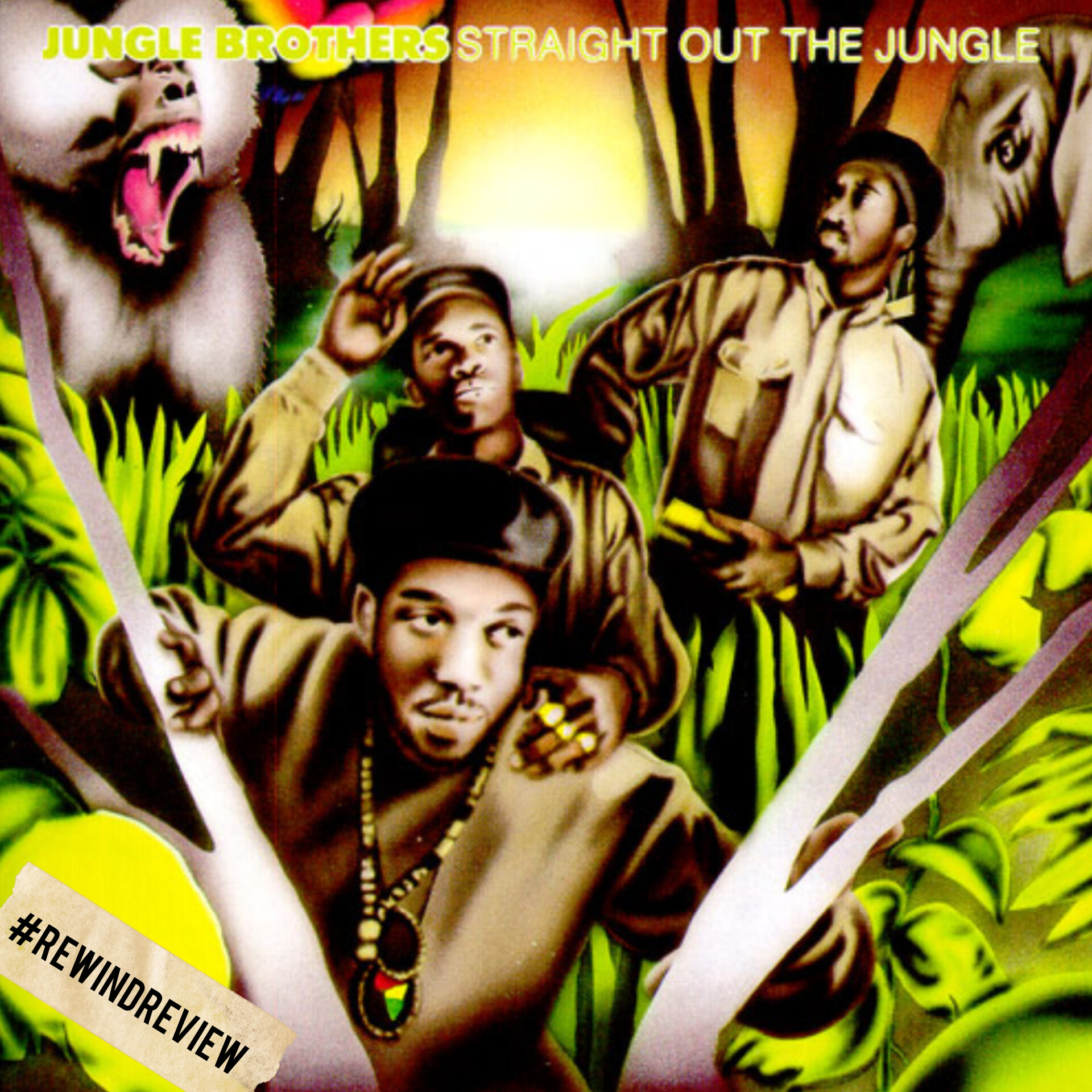 #rewindreview: Jungle Brothers ‘Straight Out The Jungle’ 1988